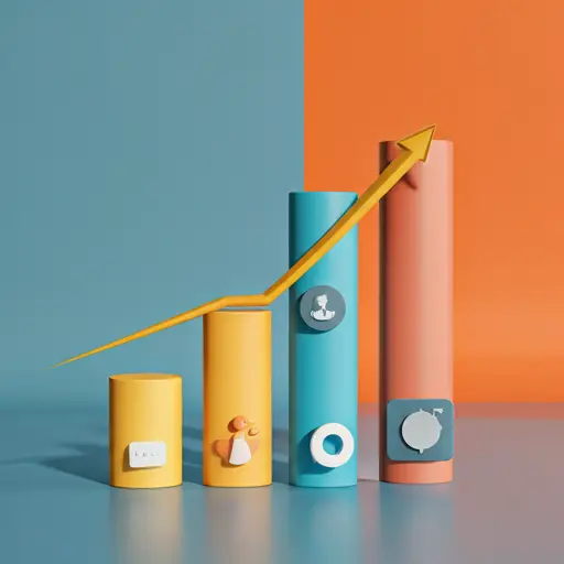 3D Growth Chart Visualization